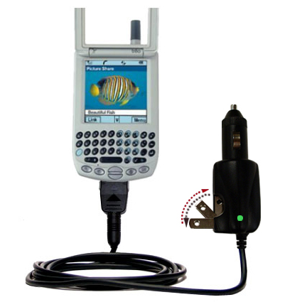 Car & Home 2 in 1 Charger compatible with the Palm palm Treo 270