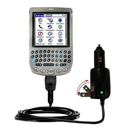 Car & Home 2 in 1 Charger compatible with the Palm palm Treo 90