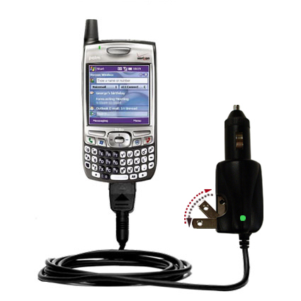 Car & Home 2 in 1 Charger compatible with the Palm Treo 700p