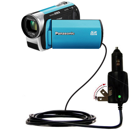 Car & Home 2 in 1 Charger compatible with the Panasonic SDR-S25 Video Camera