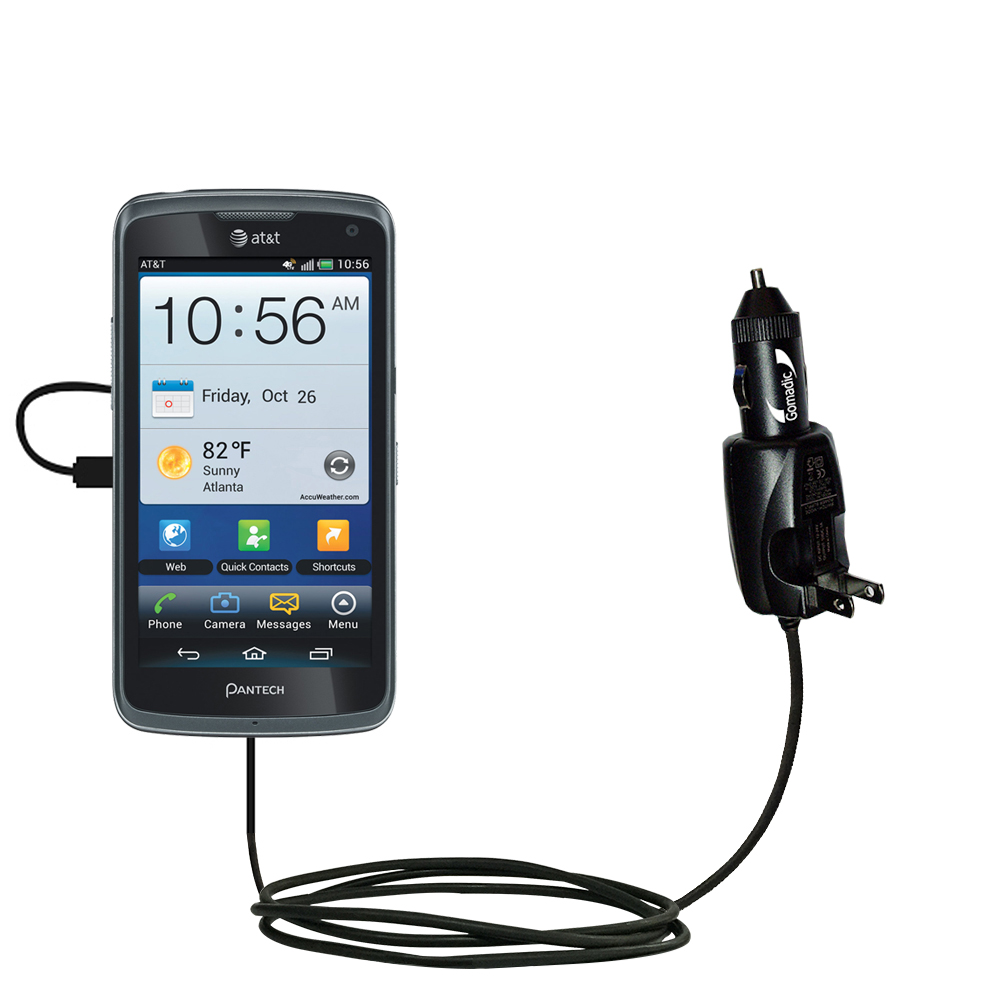 Car & Home 2 in 1 Charger compatible with the Pantech Flex