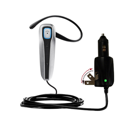 Car & Home 2 in 1 Charger compatible with the Plantronics Discovery 655