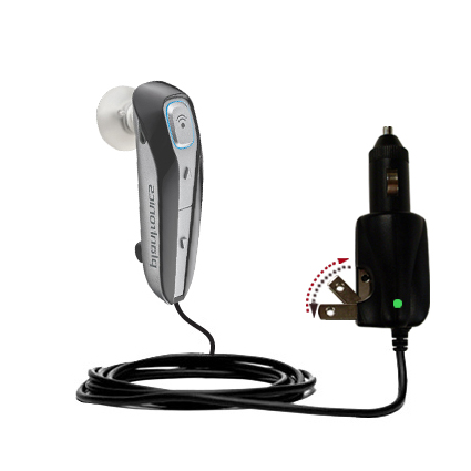 Car & Home 2 in 1 Charger compatible with the Plantronics Discovery 665a