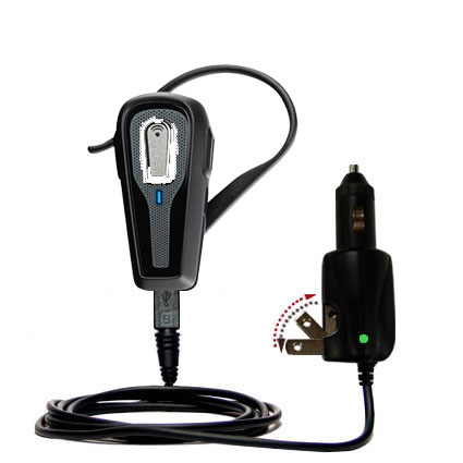 Car & Home 2 in 1 Charger compatible with the Plantronics Explorer 390