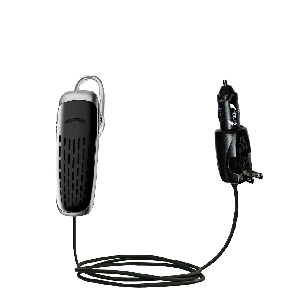 Car & Home 2 in 1 Charger compatible with the Plantronics M25