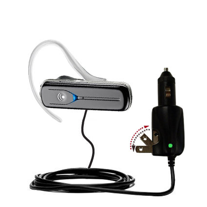 Car & Home 2 in 1 Charger compatible with the Plantronics Voyager 835