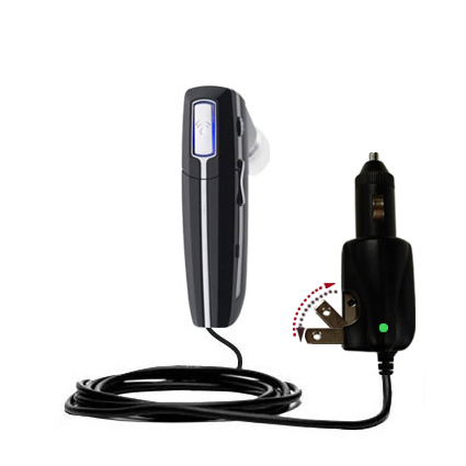 Car & Home 2 in 1 Charger compatible with the Plantronics Voyager 855