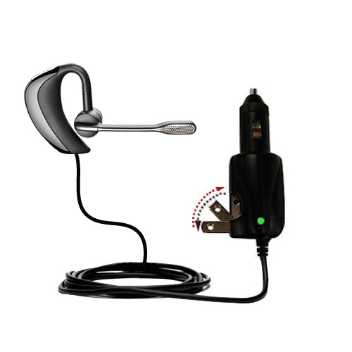 Car & Home 2 in 1 Charger compatible with the Plantronics Voyager Pro