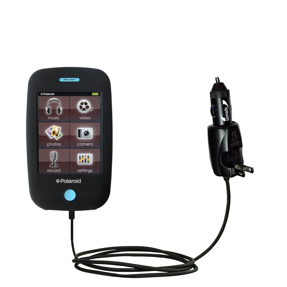 Car & Home 2 in 1 Charger compatible with the Polaroid PMP283C-8