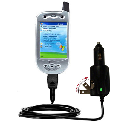 Car & Home 2 in 1 Charger compatible with the Qtek 1010