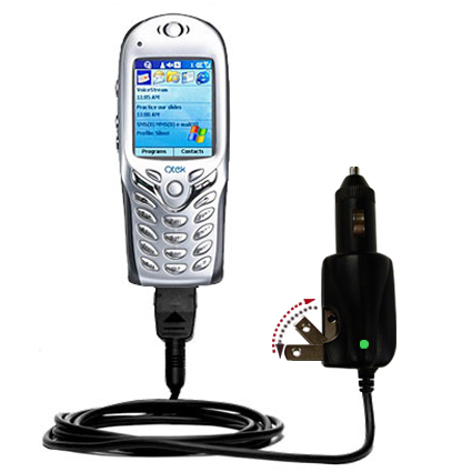 Car & Home 2 in 1 Charger compatible with the Qtek 8080 Smartphone