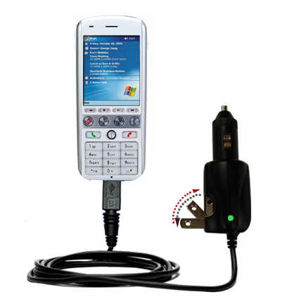 Car & Home 2 in 1 Charger compatible with the Qtek 8100