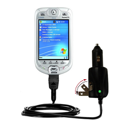 Car & Home 2 in 1 Charger compatible with the Qtek 9090 Smartphone