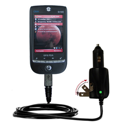 Car & Home 2 in 1 Charger compatible with the Qtek G100