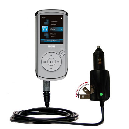 Car & Home 2 in 1 Charger compatible with the RCA M4104 M4108 Digital Music Player