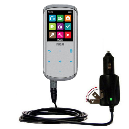Car & Home 2 in 1 Charger compatible with the RCA M4604 M4608 Lyra