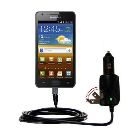 Car & Home 2 in 1 Charger compatible with the Samsung 19100