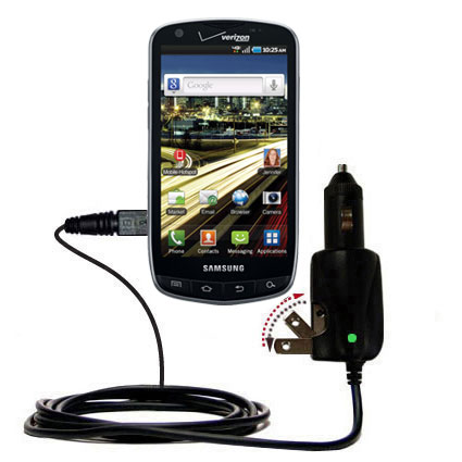 Car & Home 2 in 1 Charger compatible with the Samsung 4G LTE