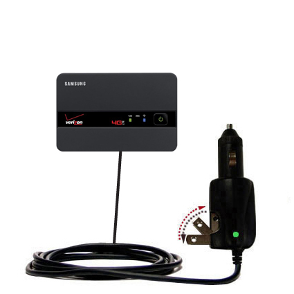 Car & Home 2 in 1 Charger compatible with the Samsung 4G LTE SCH-LC11 Hotspot