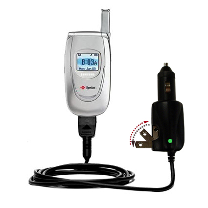 Car & Home 2 in 1 Charger compatible with the Samsung A620