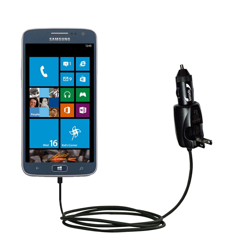 Car & Home 2 in 1 Charger compatible with the Samsung ATIV S Neo