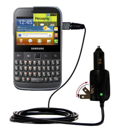 Car & Home 2 in 1 Charger compatible with the Samsung B8500