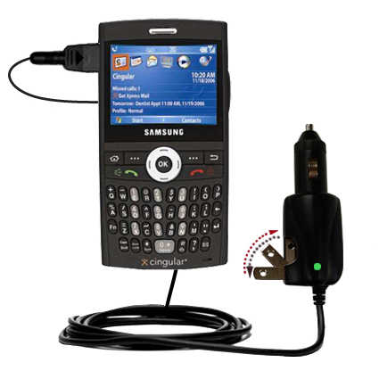 Car & Home 2 in 1 Charger compatible with the Samsung Blackjack i607
