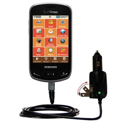 Car & Home 2 in 1 Charger compatible with the Samsung Brightside / SCH-U380