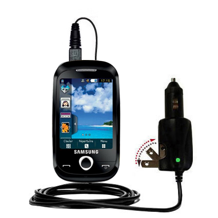 Car & Home 2 in 1 Charger compatible with the Samsung Corby II