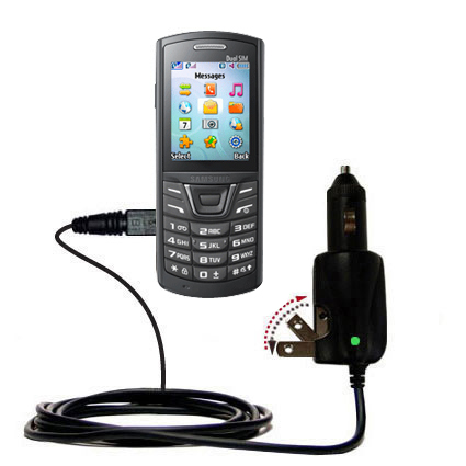 Car & Home 2 in 1 Charger compatible with the Samsung E2152