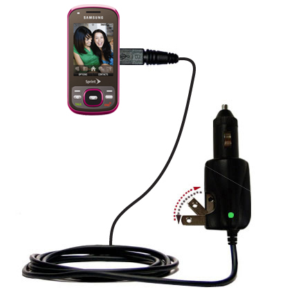 Car & Home 2 in 1 Charger compatible with the Samsung Exclaim SPH-M550