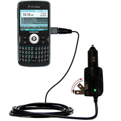 Car & Home 2 in 1 Charger compatible with the Samsung Exec