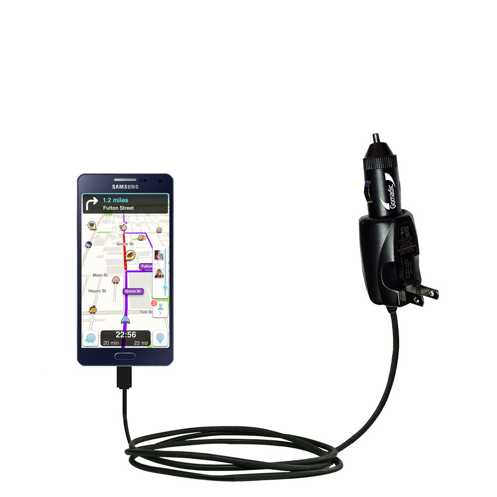 Car & Home 2 in 1 Charger compatible with the Samsung Galaxy A3