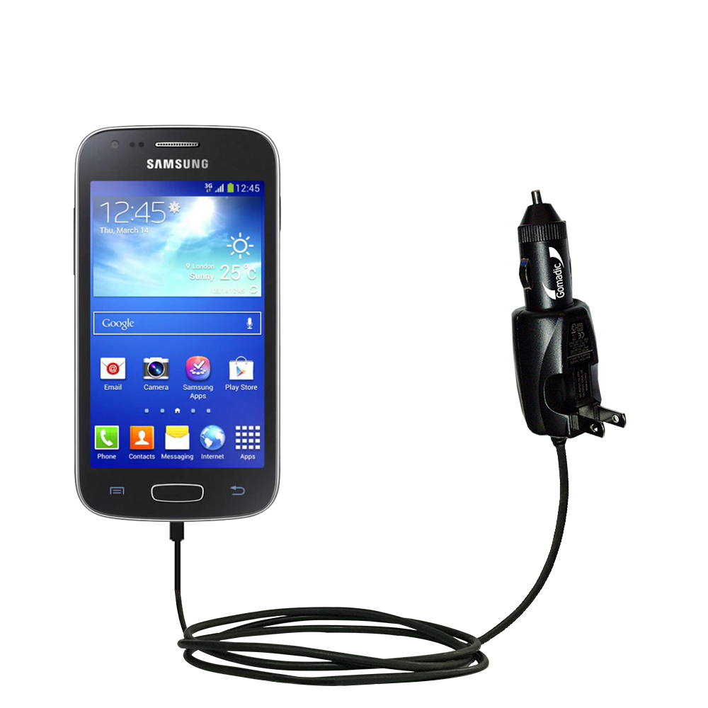 Car & Home 2 in 1 Charger compatible with the Samsung Galaxy Ace 3