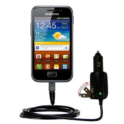 Car & Home 2 in 1 Charger compatible with the Samsung Galaxy Ace Plus