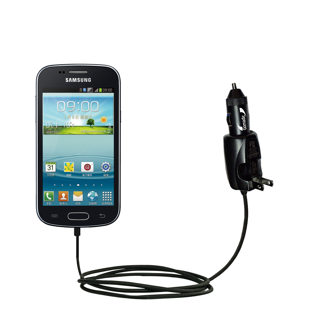 Car & Home 2 in 1 Charger compatible with the Samsung Galaxy Amp