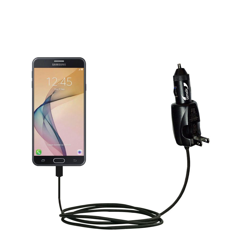 Car & Home 2 in 1 Charger compatible with the Samsung Galaxy J7 / J7 Prime