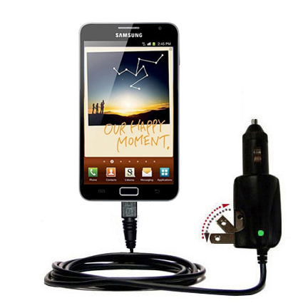 Car & Home 2 in 1 Charger compatible with the Samsung GALAXY Note