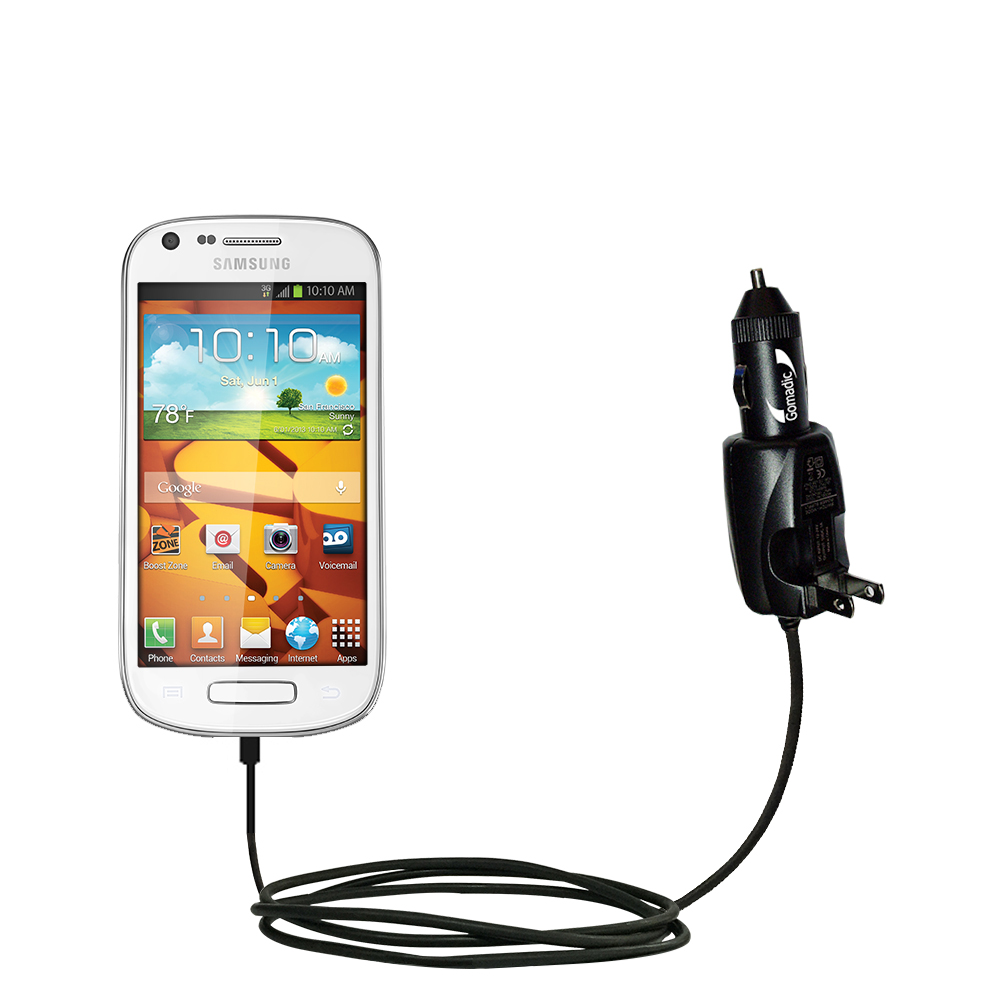 Car & Home 2 in 1 Charger compatible with the Samsung Galaxy Prevail 2