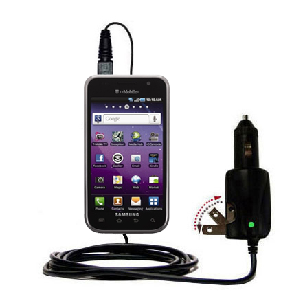 Car & Home 2 in 1 Charger compatible with the Samsung Galaxy S 4G