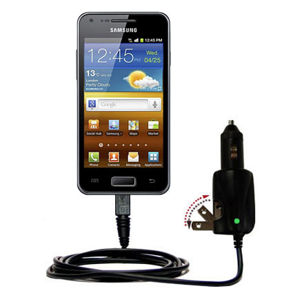 Car & Home 2 in 1 Charger compatible with the Samsung Galaxy S Advance