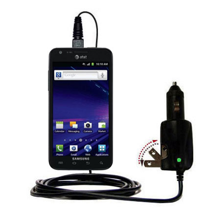 Car & Home 2 in 1 Charger compatible with the Samsung Galaxy S II Skyrocket