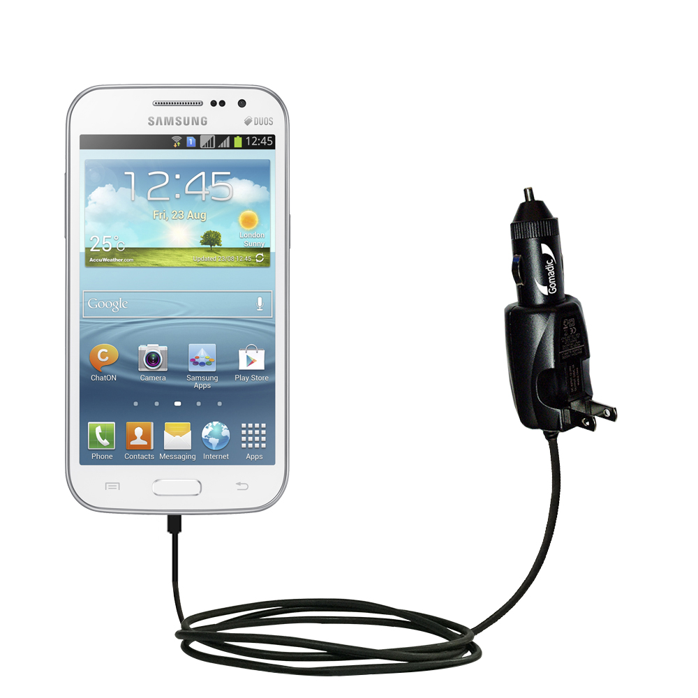 Car & Home 2 in 1 Charger compatible with the Samsung Galaxy Win