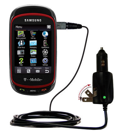 Car & Home 2 in 1 Charger compatible with the Samsung Gravity SGH-T669