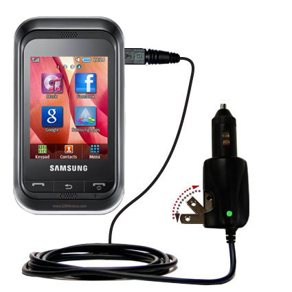 Car & Home 2 in 1 Charger compatible with the Samsung GT-C3300
