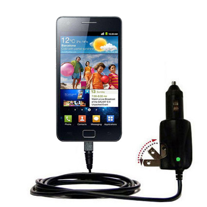 Car & Home 2 in 1 Charger compatible with the Samsung GT-I9103