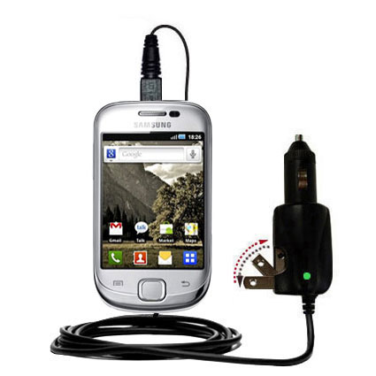 Car & Home 2 in 1 Charger compatible with the Samsung GT-S5670