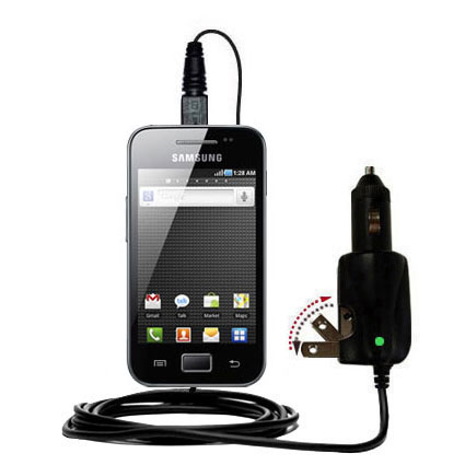 Car & Home 2 in 1 Charger compatible with the Samsung GT-S5830