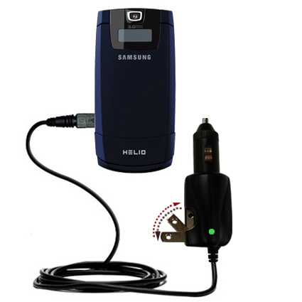 Car & Home 2 in 1 Charger compatible with the Samsung Helio Fin