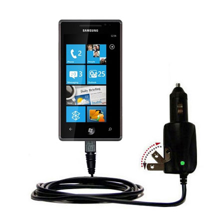 Car & Home 2 in 1 Charger compatible with the Samsung I8350